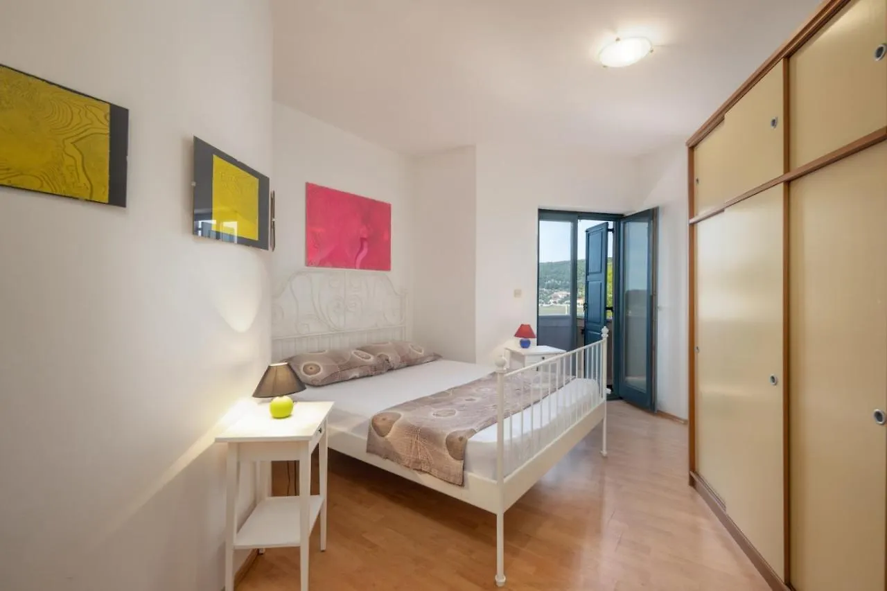 Apartment In Supetarska Draga With Sea View, Balcony, Air Conditioning, Wifi 3321-2