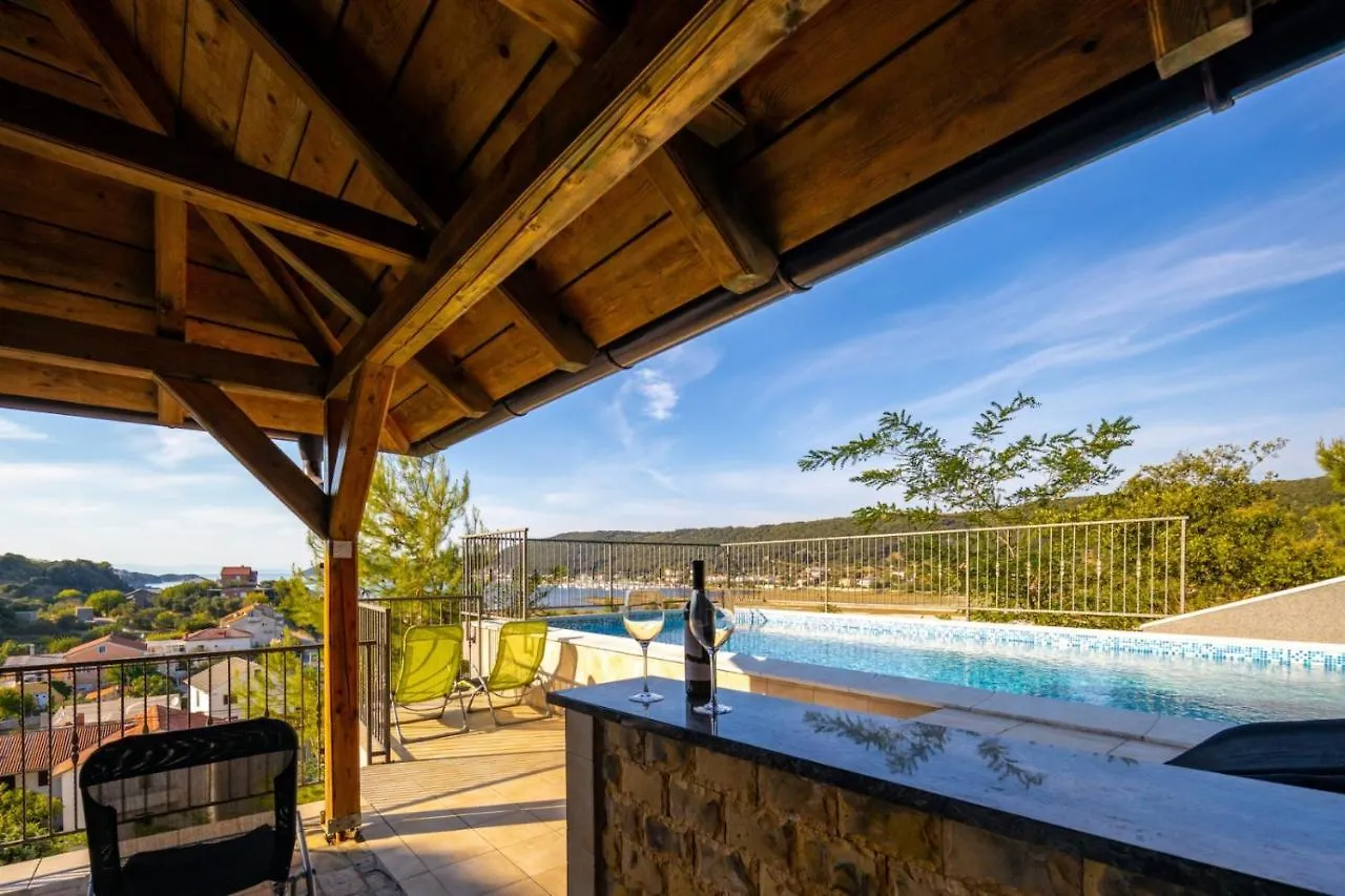 Apartment In Supetarska Draga With Sea View, Balcony, Air Conditioning, Wifi 3321-2